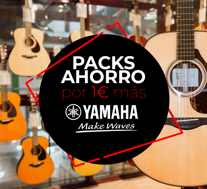 Packs Ahorro Ac&uacute;sticas Yamaha